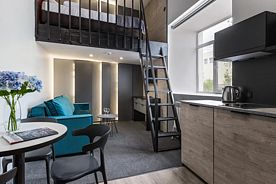 Двухместная студия Дуплекс двуспальная кровать, Отель Greenfeel Smolensk, Смоленск
