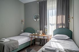 Двухместный номер Standard 2 отдельные кровати, Отель Amato, Москва