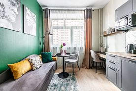 Одноместный люкс Introvert, Гостиница апарт-отель Raido Moscow Big City, Москва