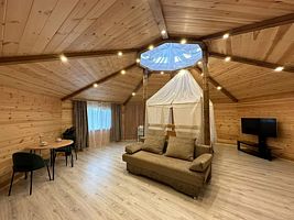 Номер Comfort с красивым видом из окна, Отель Саянский марал, поселок Аршан