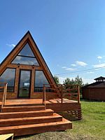 Семейный коттедж с красивым видом из окна, Отель Саянский марал, поселок Аршан