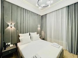 Двухместный номер Superior с красивым видом из окна двуспальная кровать, Отель Бутик Параллель, Дербент