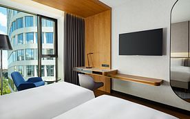 Двухместный номер Superior с видом на парк 2 отдельные кровати, Отель Radisson Blu Ленинский проспект, Москва, Москва