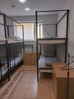 Кровать в общем номере (мужской номер), Отель Агни, Красноярск