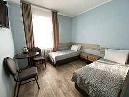 Двухместный номер Эконом 2 отдельные кровати, Отель Гостиница Декабрист на Лазебного, Чита