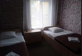 Двухместный номер Эконом 2 отдельные кровати, Отель Гостиница "Мята", Десногорск