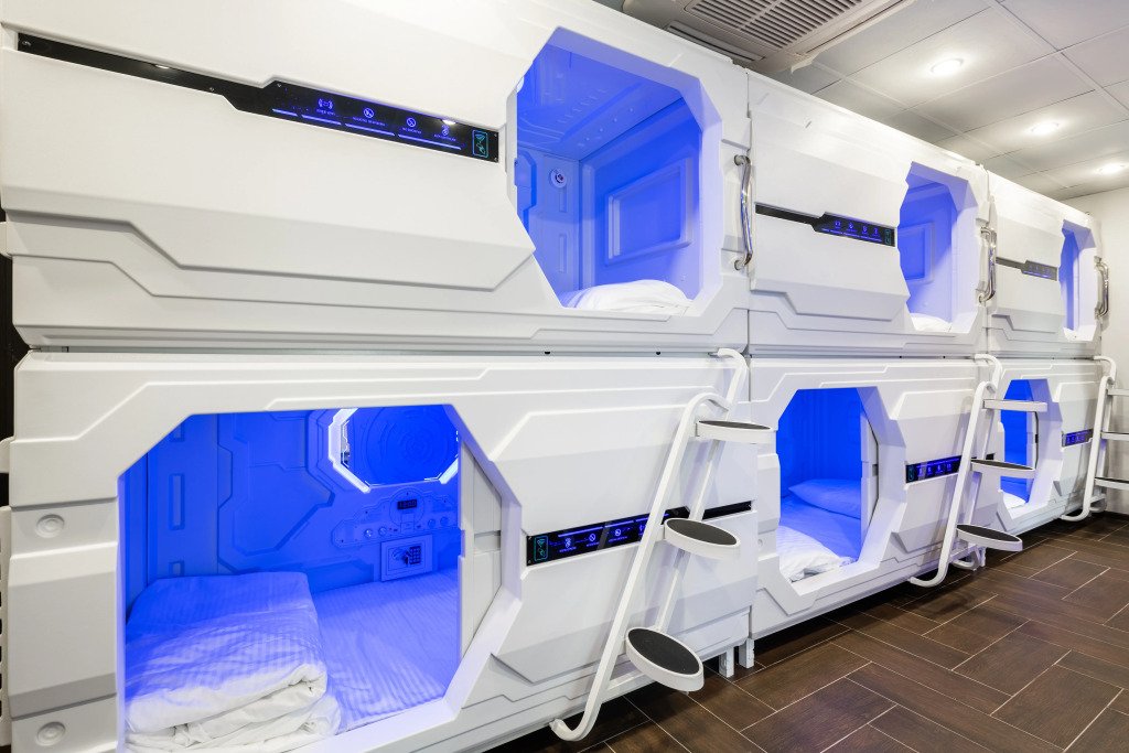 Отель капсульный Timelapse, Москва, Московская область