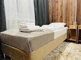 Апартаменты c 1 комнатой с видом на горы, Отель Апартаменты BBClub Apart Khibiny, Кировск