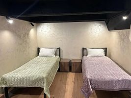 Кровать в общем номере (мужской номер) с видом на город, Отель Гостиница Жасмин, Москва