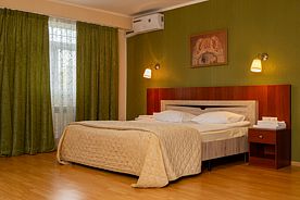 Двухместный номер Comfort двуспальная кровать, Отель Гостиница Дом Ученых Nethotel р.п. Ржавки, деревня Покров