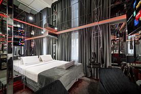 Двухместный номер Deluxe двуспальная кровать, Отель Gipnoz na Kutuzovskom, Москва