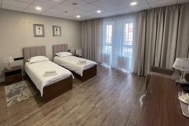 Двухместный номер Deluxe 2 отдельные кровати, Отель Волжская Гавань, Казань