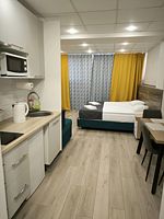 Двухместная студия Deluxe двуспальная кровать, Отель Aalto, Сортавала