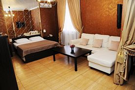 Номер Comfort с видом на город, Отель Гостиница Гончаровъ, Ульяновск