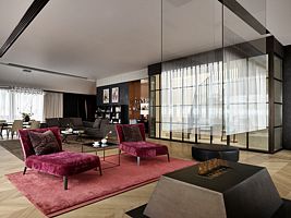Двухместный люкс Presidential двуспальная кровать, Отель Stella di Mosca by BVLGARI Hotels, Москва