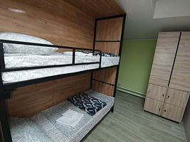 Кровать в общем номере (мужской номер), Отель Точка Байкала, Иркутск