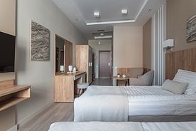 Двухместный номер Standard с видом на город 2 отдельные кровати, Отель Стиль, Красноярск
