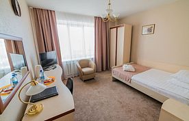 Одноместный номер Comfort с красивым видом из окна, Отель Декабрист на Ленина 93, Чита