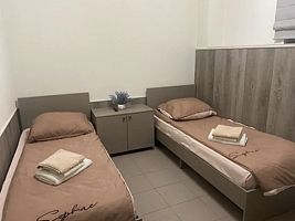 Стандартный двухместный номер 2 "Железная" 2 отдельные кровати, Отель Шесть Гор, Железноводск
