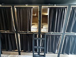 Капсула, Отель SHELTERZ Три вокзала, Москва