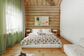Двухместный полулюкс с красивым видом из окна двуспальная кровать, Отель Загородный Усадьба Долгорукий, Суздаль