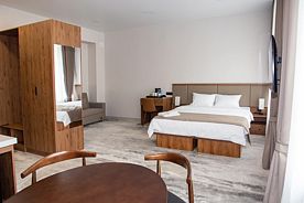 Четырёхместная студия Superior с видом на город, Отель Grand Stella, Зеленогорск