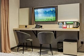 Четырёхместный семейный номер Standard с 2 комнатами с красивым видом из окна, Отель Ака Парк Отель, Ессентуки