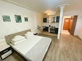 Двухместный номер Standard с балконом двуспальная кровать, Апарт-Отель Green, Якутск