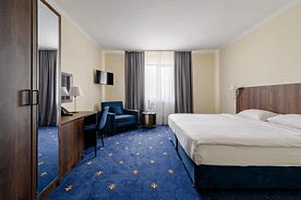 Двухместный номер Comfort двуспальная кровать, Отель Юнис, Астрахань