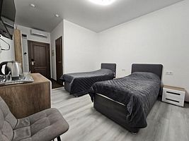 Двухместный номер Comfort 2 отдельные кровати, Отель Гостиница Аврора, Стерлитамак