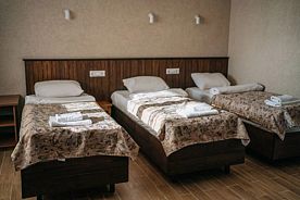 Трёхместный номер Стандарт, Отель Крыжовник, Таганрог