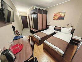 Двухместный номер Стандартный 2 отдельные кровати, Отель Космос, Белгород