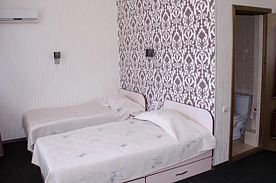 Двухместный номер Standard с балконом 2 отдельные кровати, Отель Бизнес отель, Дальнегорск