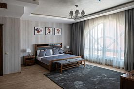 Двухместный номер Standard с балконом и с видом на город двуспальная кровать, Отель Джорджовани, Краснодар