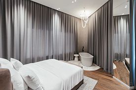 Двухместный полулюкс Three Sun двуспальная кровать, Отель RUMA, Хабаровск