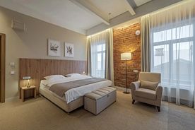 Двухместный номер Comfort двуспальная кровать, Отель Дом Тaт, Выборгский район