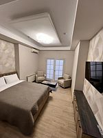 Двухместная студия с балконом двуспальная кровать, Отель AEG RELAX, Волжский
