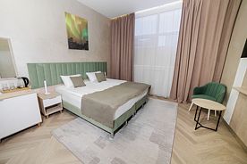 Двухместный номер Comfort двуспальная кровать, Апарт-отель Ягельный, Новый Уренгой