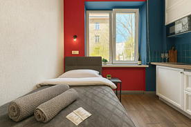 Одноместный номер Comfort с видом на город, Апарт-отель RedBaltic Plus, Москва