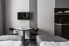 Двухместная студия 2 отдельные кровати, Отель Greenfeel Ставрополь, Ставрополь
