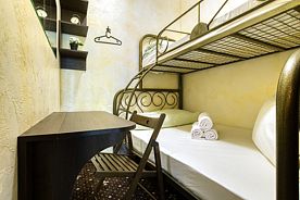 Двухместный номер эконом-класса без окна 2 отдельные кровати, Отель Винтерфелл Сокольники, Москва
