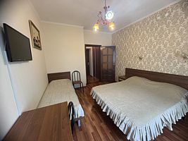 Трёхместный номер Standard с балконом, Отель Парадиз, Дивноморское