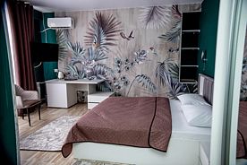 Двухместный номер Comfort двуспальная кровать, Отель Тихий двор, Ахтубинск