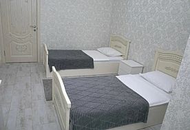 Двухместный номер №4 Стандартный без окна 2 отдельные кровати, Отель Туки-Тур, Каспийск