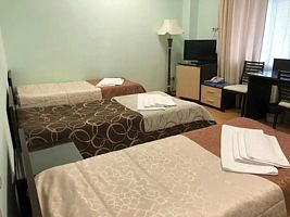Трёхместный номер Standard, Отель ЧУЗ ЦКБ РЖД-Медицина, Москва