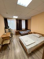 Трёхместные апартаменты c 1 комнатой с видом на город, Отель Металлург, Тула