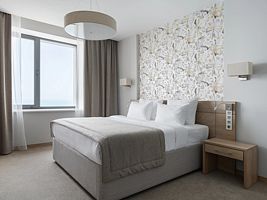 Люкс Представительский ESS с балконом и с видом на море, Отель HIDENS APART HOTEL, Небуг