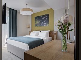 DKS студия с балконом и с красивым видом из окна, Отель HIDENS APART HOTEL, Небуг