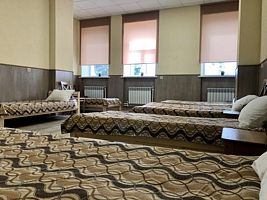 Кровать в общем номере, Отель Атмосфера, Острогожск