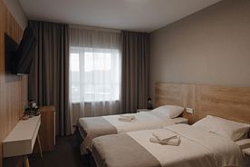 Двухместный номер Standard 2 отдельные кровати, Отель Кировский, Кировск